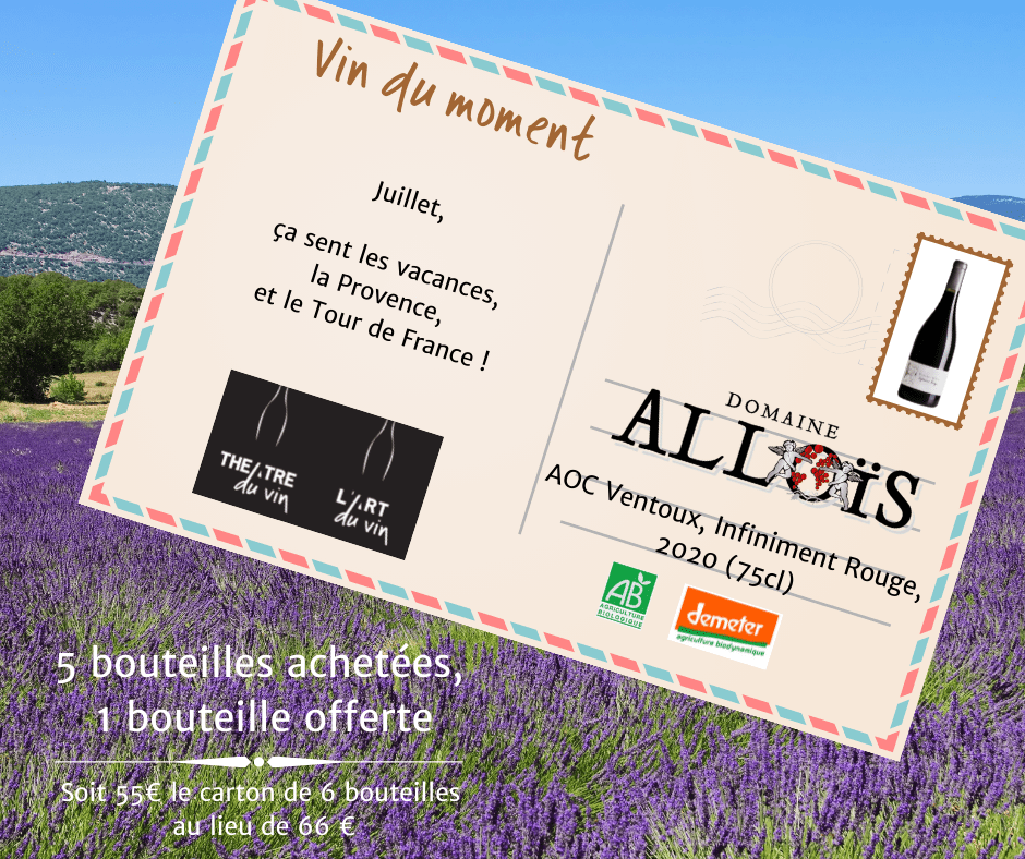 Lire la suite à propos de l’article Vin du mois | Juillet 2022