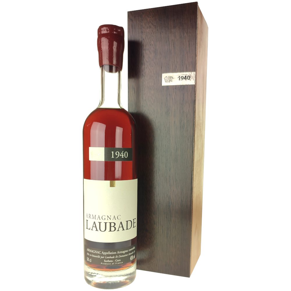Armagnac Millésimé 1940, Château Laubade 3 Armagnac Millésimé 1940, Château Laubade
