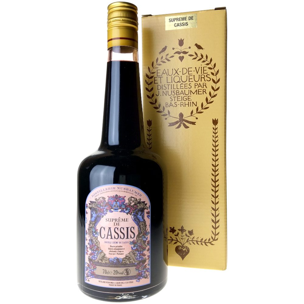 Suprême de Cassis, Distillerie Nusbaumer 3 Suprême de Cassis, Distillerie Nusbaumer