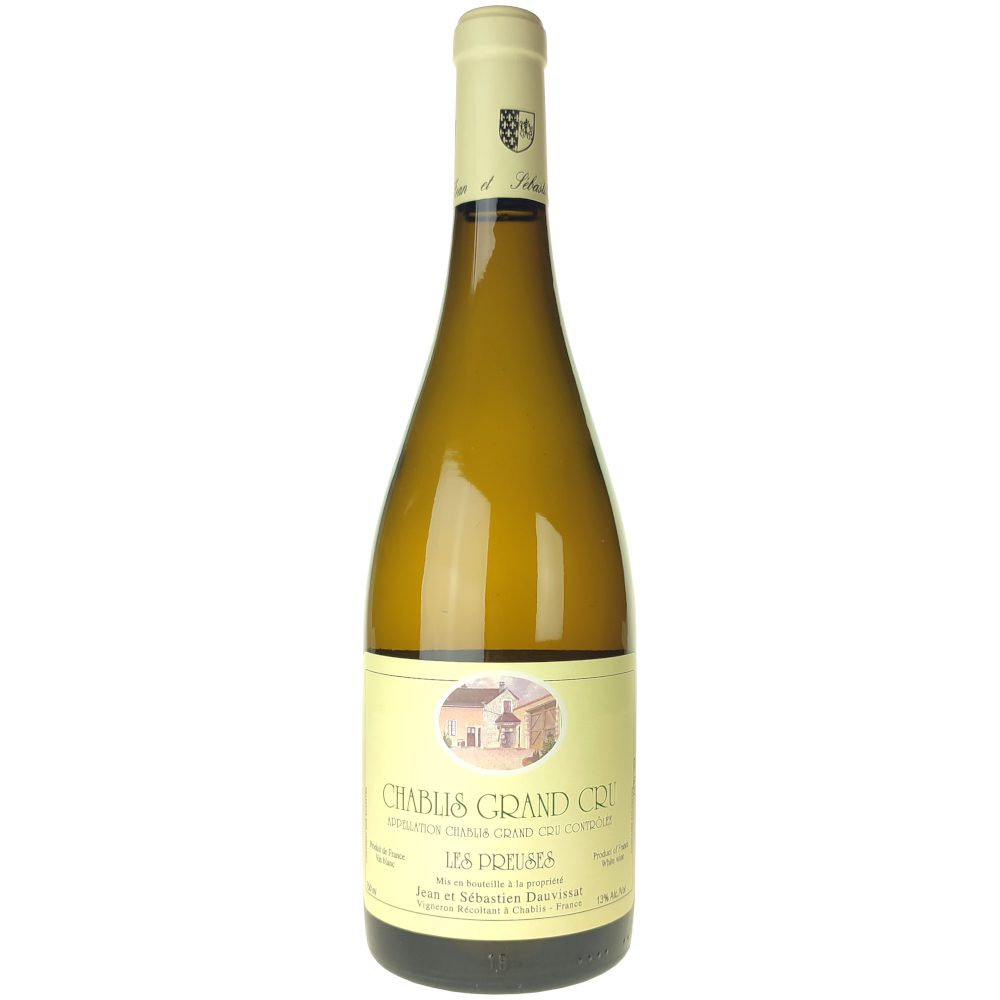 Chablis Grand Cru Les Preuses 2021, Jean et Sébastien Dauvissat 3 Chablis Grand Cru Les Preuses 2021, Jean et Sébastien Dauvissat
