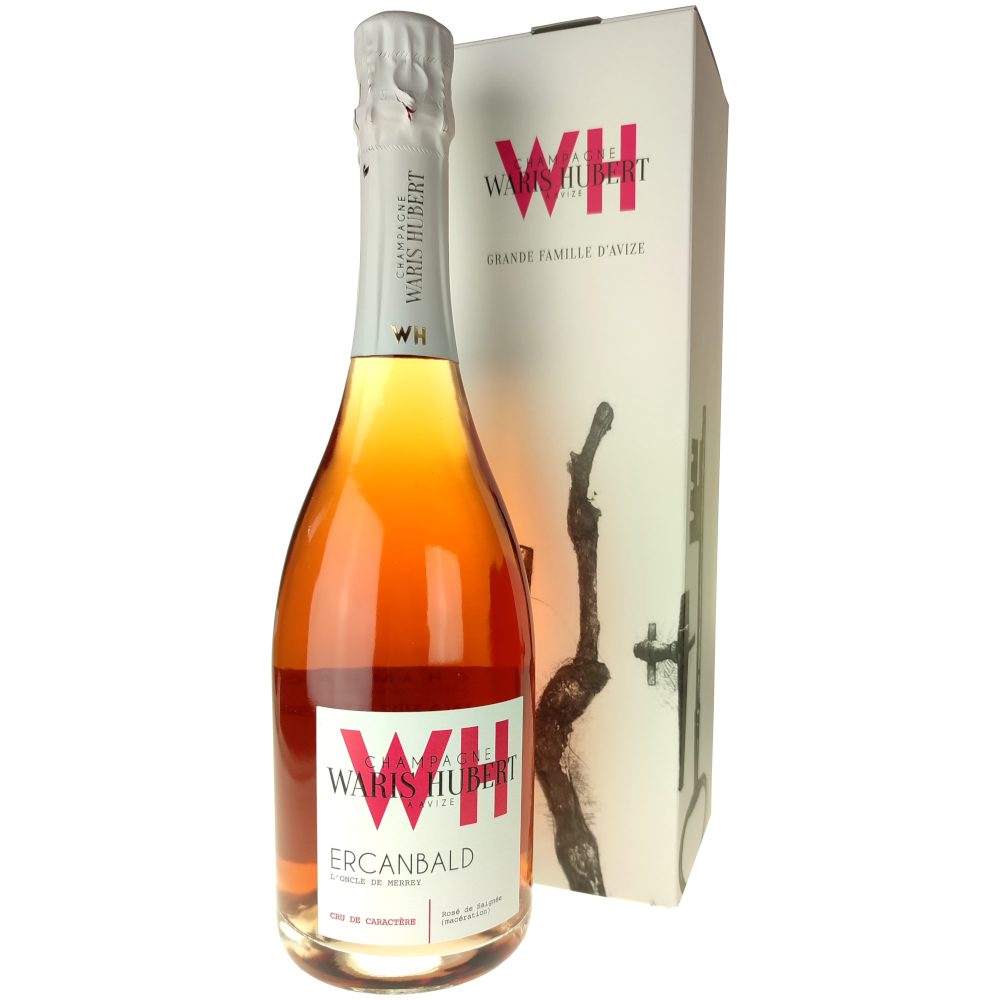 Champagne Ercanbald L'Oncle de Merrey Rosé de saignée Extra Brut, Champagne Waris Hubert 3 Champagne Ercanbald L'Oncle de Merrey Rosé de saignée Extra Brut, Champagne Waris Hubert