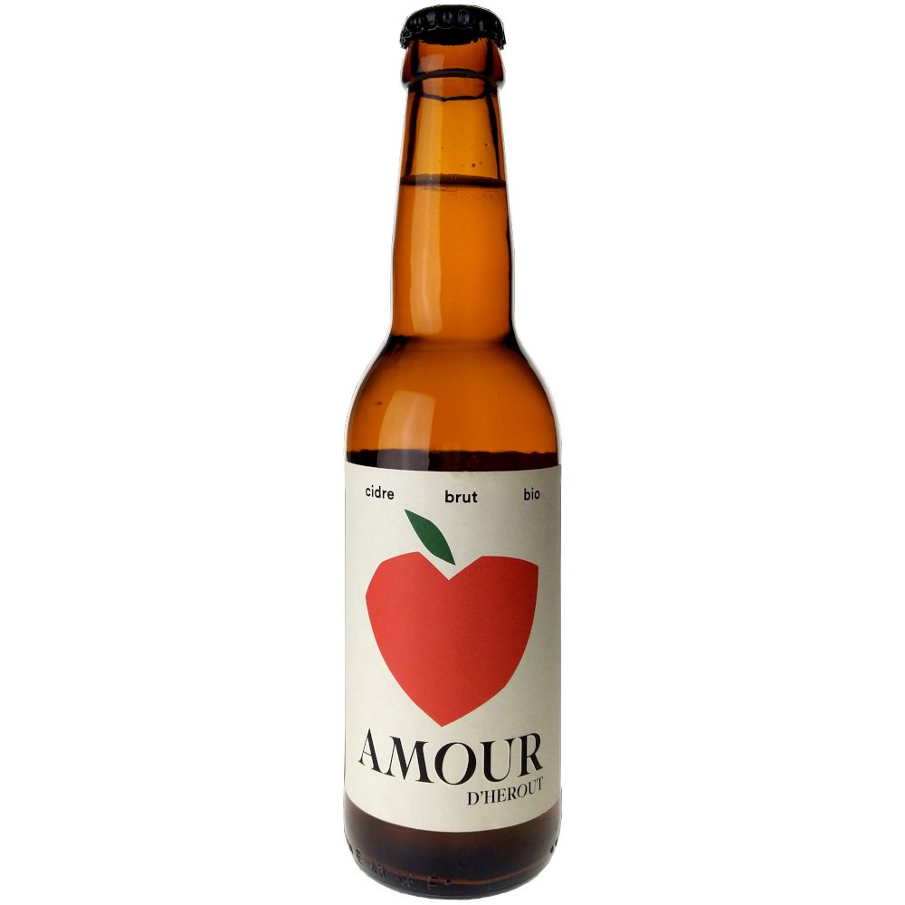 Cidre Brut IGP Normandie Amour 33cl, Hérout 3 Cidre Brut IGP Normandie Amour 33cl, Hérout