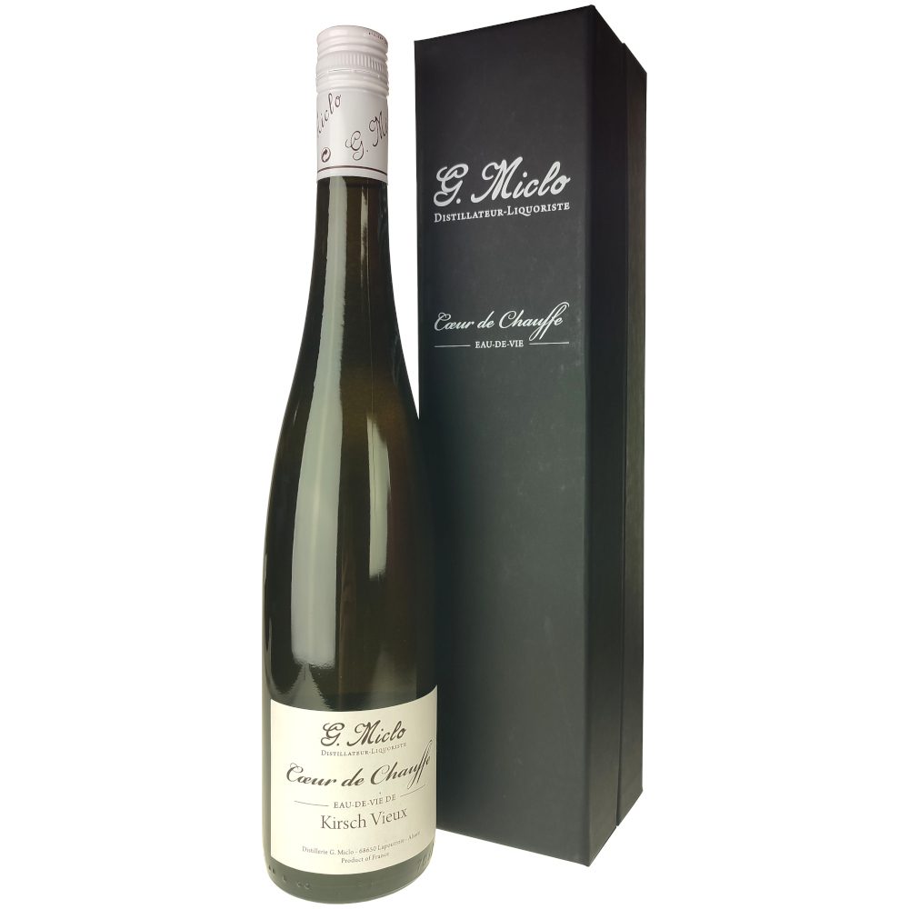 Eau-de-Vie de Kirsch Coeur de Chauffe, Distillerie Miclo 3 Eau-de-Vie de Kirsch Coeur de Chauffe, Distillerie Miclo