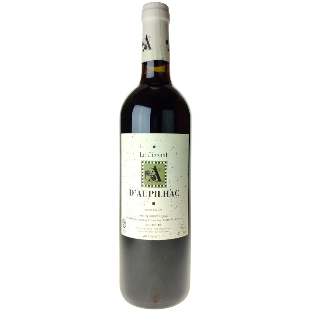 Vin de France rouge Le Cinsault 2022, Domaine d'Aupilhac 3 Vin de France rouge Le Cinsault 2022, Domaine d'Aupilhac