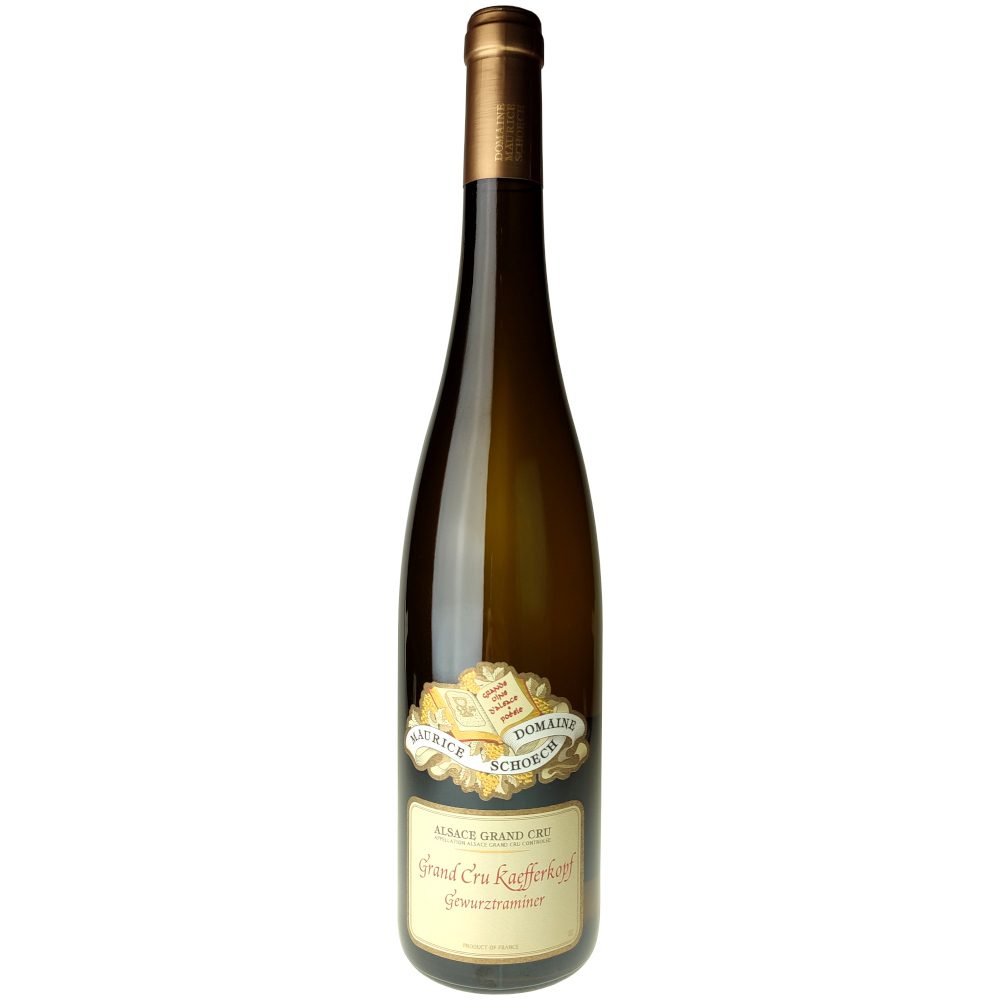 Alsace Gewurztraminer Grand Cru Kaefferkopf 2022, Domaine Maurice Schoech 3 Alsace Gewurztraminer Grand Cru Kaefferkopf 2022, Domaine Maurice Schoech