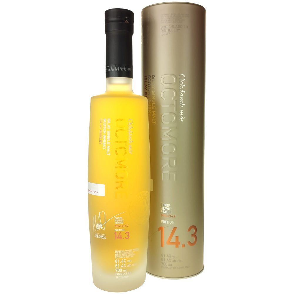 Bruichladdich Octomore 14.3, Islay Single Malt 3 Bruichladdich Octomore 14.3, Islay Single Malt