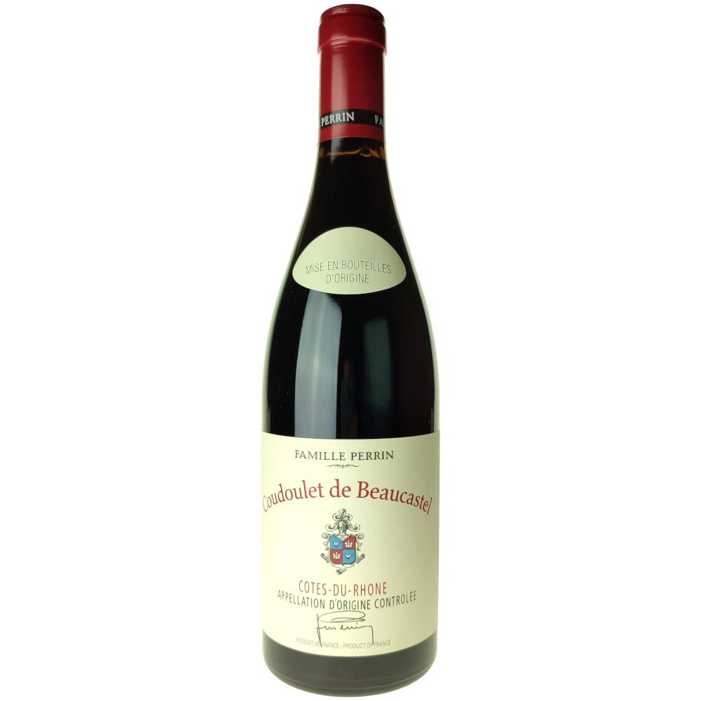 Côtes du Rhône rouge Coudoulet de Beaucastel 2022, Famille Perrin 2 Côtes du Rhône rouge Coudoulet de Beaucastel 2022, Famille Perrin