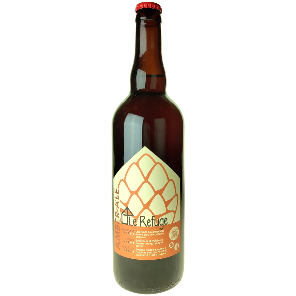 Amber Ale 75cl, Brasserie le Refuge 3 Amber Ale 75cl, Brasserie le Refuge