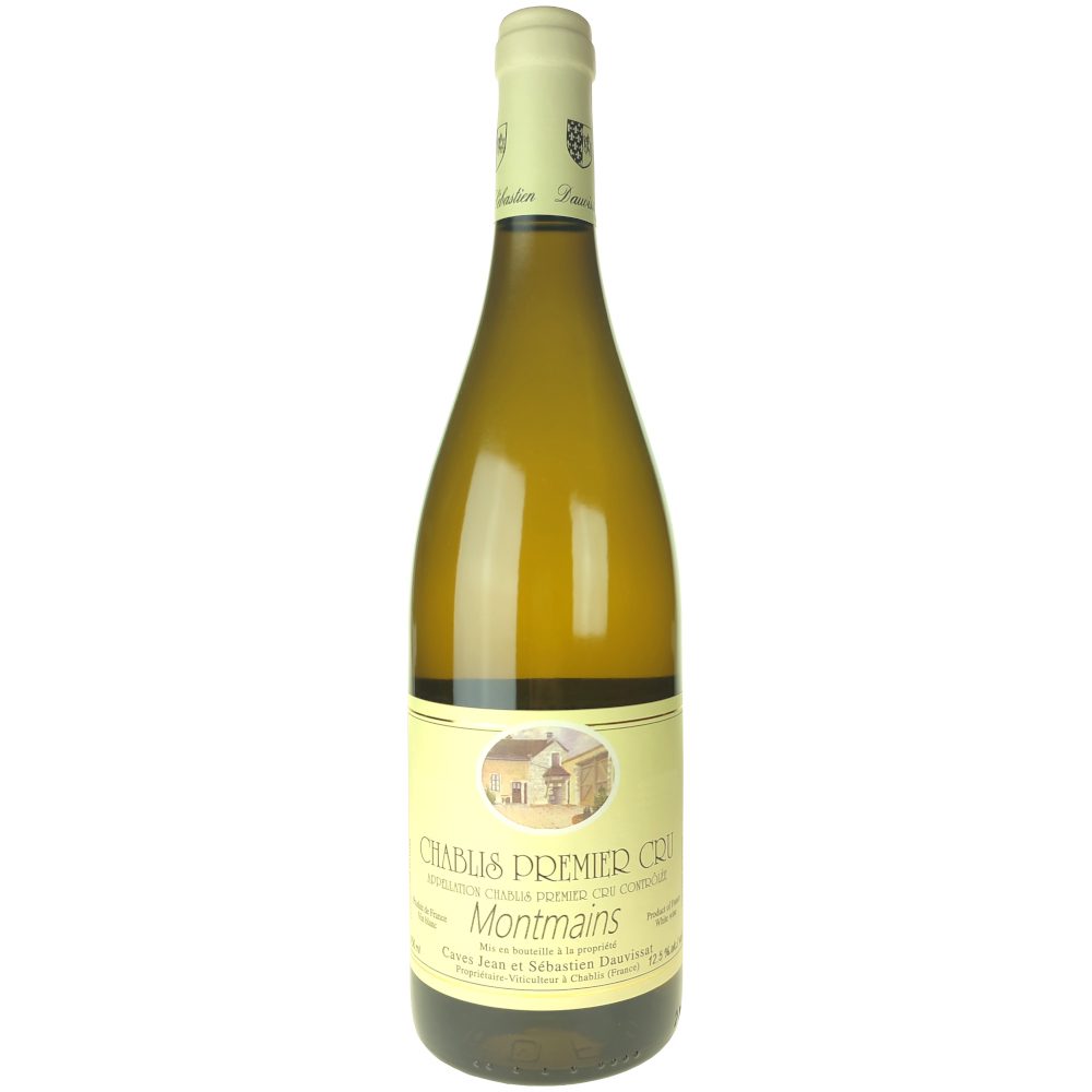 Chablis Premier Cru Montmains 2022, Jean et Sébastien Dauvissat 3 Chablis Premier Cru Montmains 2022, Jean et Sébastien Dauvissat