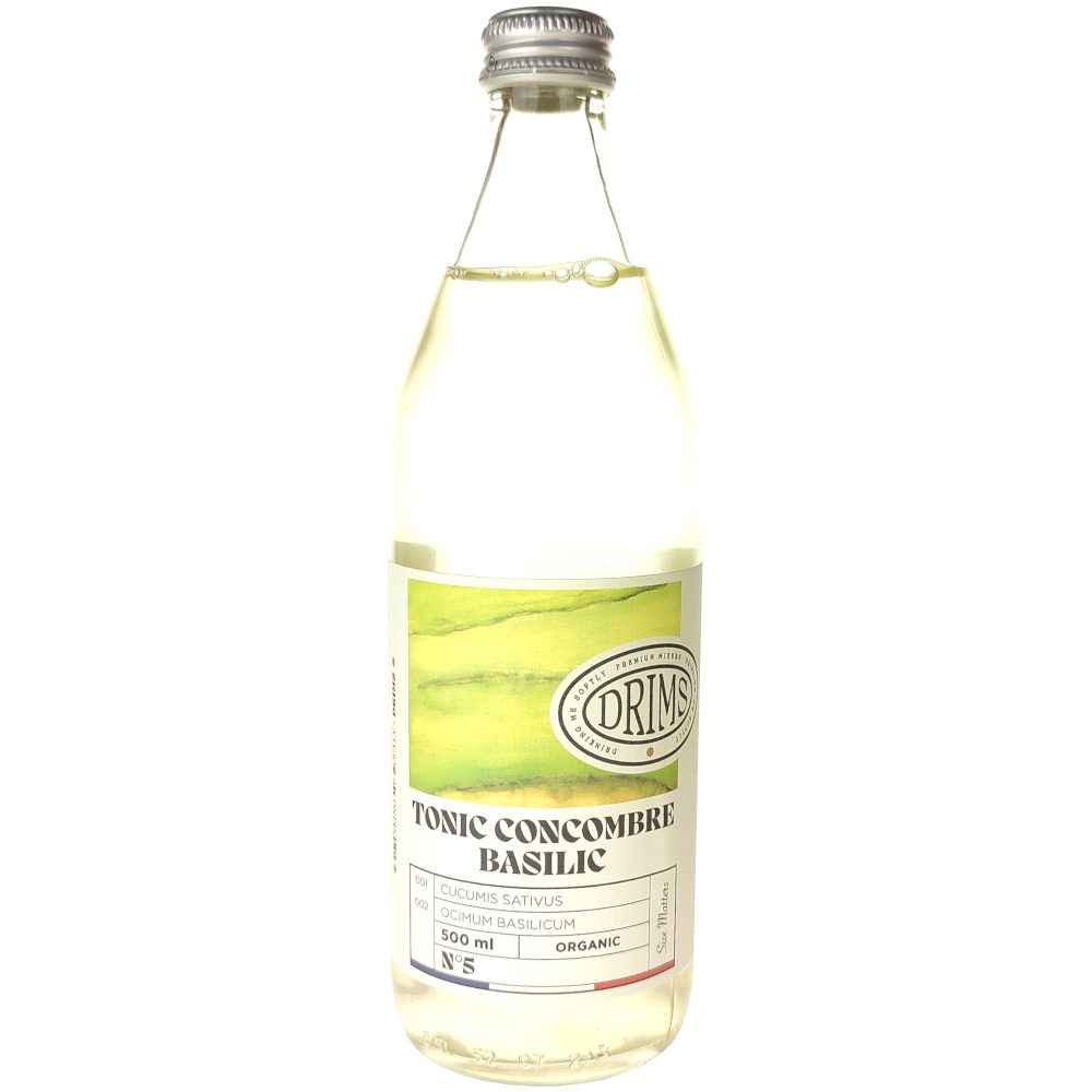 Tonic Concombre Basilic, Drims Bio Brasseur 3 Tonic Concombre Basilic, Drims Bio Brasseur