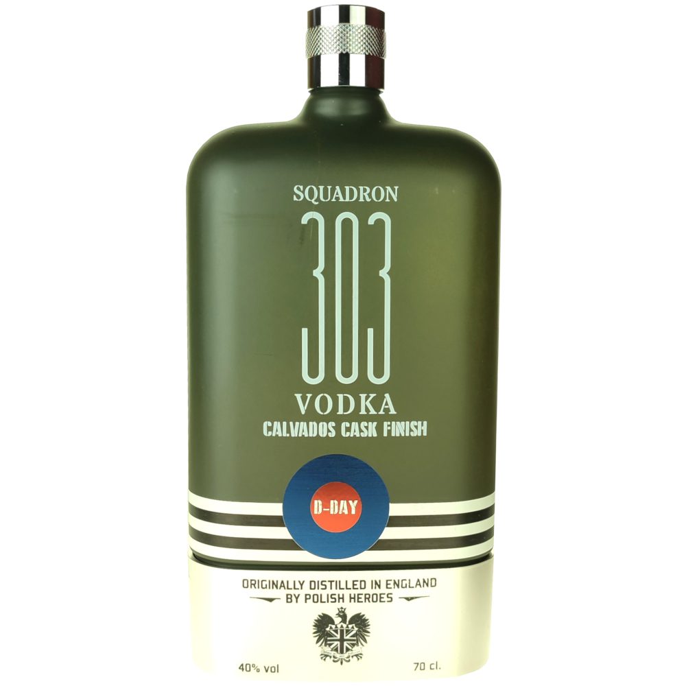 Vodka D-Day Calvados Cask Finish, Squadron 303 3 Vodka D-Day Calvados Cask Finish, Squadron 303
