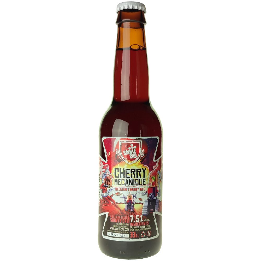 Cherry mécanique Belgian Cherry Ale, Brasserie Sainte Cru 3 Cherry mécanique Belgian Cherry Ale, Brasserie Sainte Cru