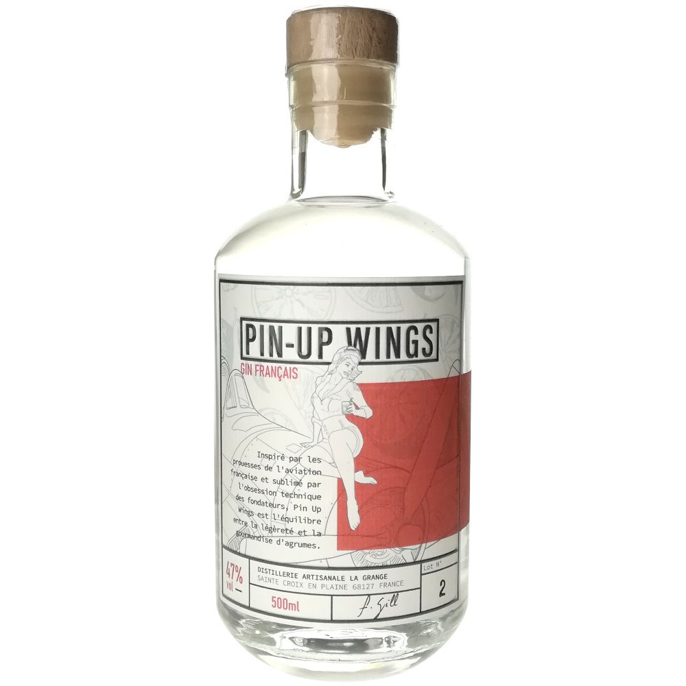 Gin Pin Up Wings, Distillerie la Grange 3 Gin Pin Up Wings, Distillerie la Grange